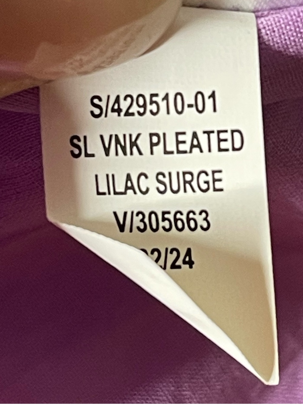GAP Lavender V-Neck Tiered Maxi Dress Sz XL - Picture 5 of 5